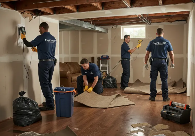 Flood DamageMaterial Assessment and Debris Removal process in Aiea, HI